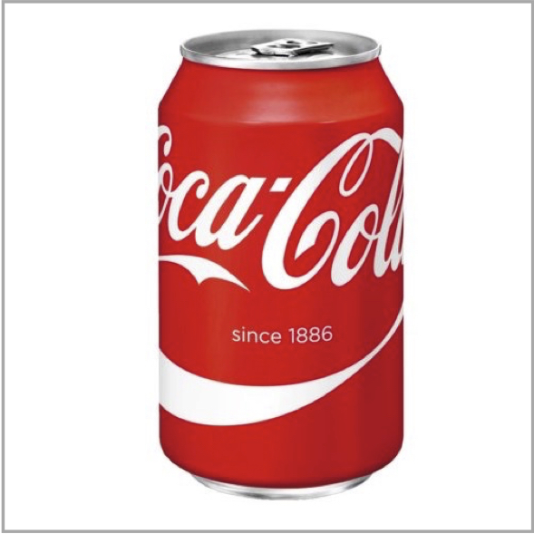 Blikje Coca Cola